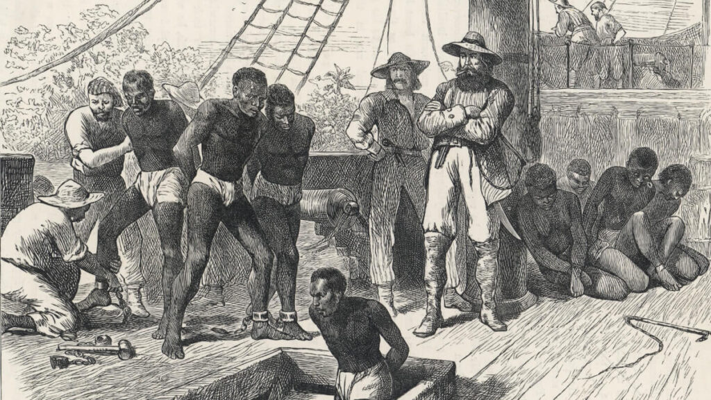 奴隷船と黒人奴隷
